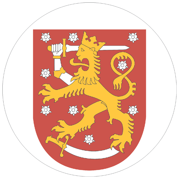 Finnland | Wappen als Aufkleber 