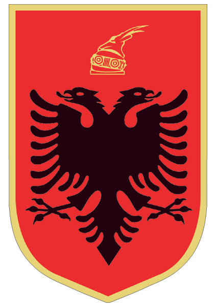Albanien | Wappen als Aufkleber