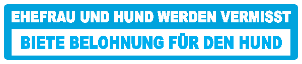 Aufkleber - Belohnung für den Hund